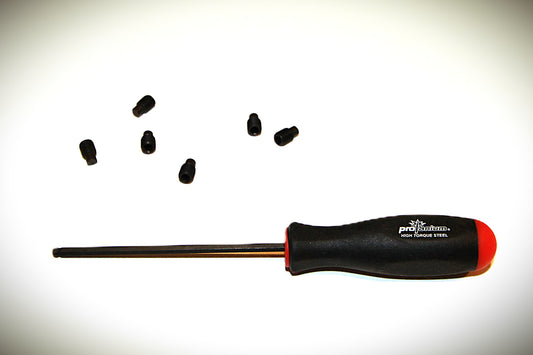 Extra Tool and Replacement Screws
