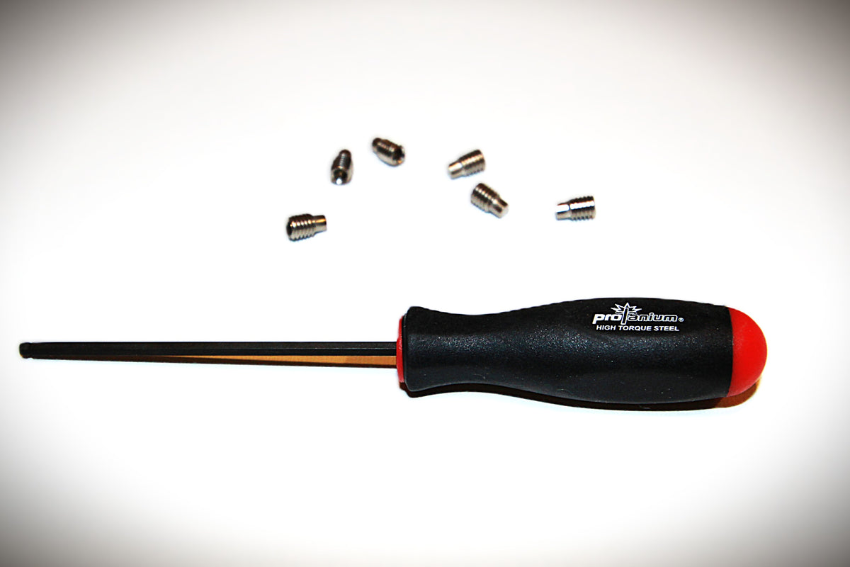 Extra Tool and Replacement Screws